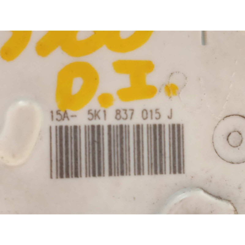 Recambio de cerradura puerta delantera izquierda para seat leon st (5f8) cupra 300 4drive referencia OEM IAM 5K1837015J  