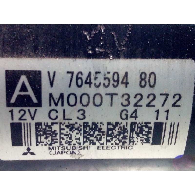 Recambio de motor arranque para citroën c4 picasso intensive referencia OEM IAM 764559480 V764559480 M000T32272