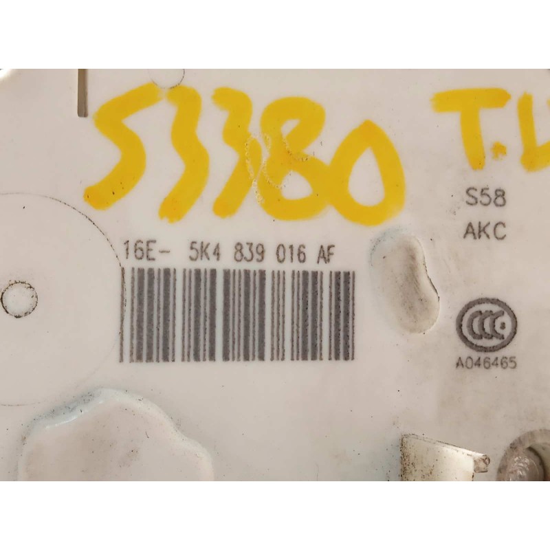 Recambio de cerradura puerta trasera izquierda para seat leon st (5f8) cupra 300 4drive referencia OEM IAM 5K4839015AF  