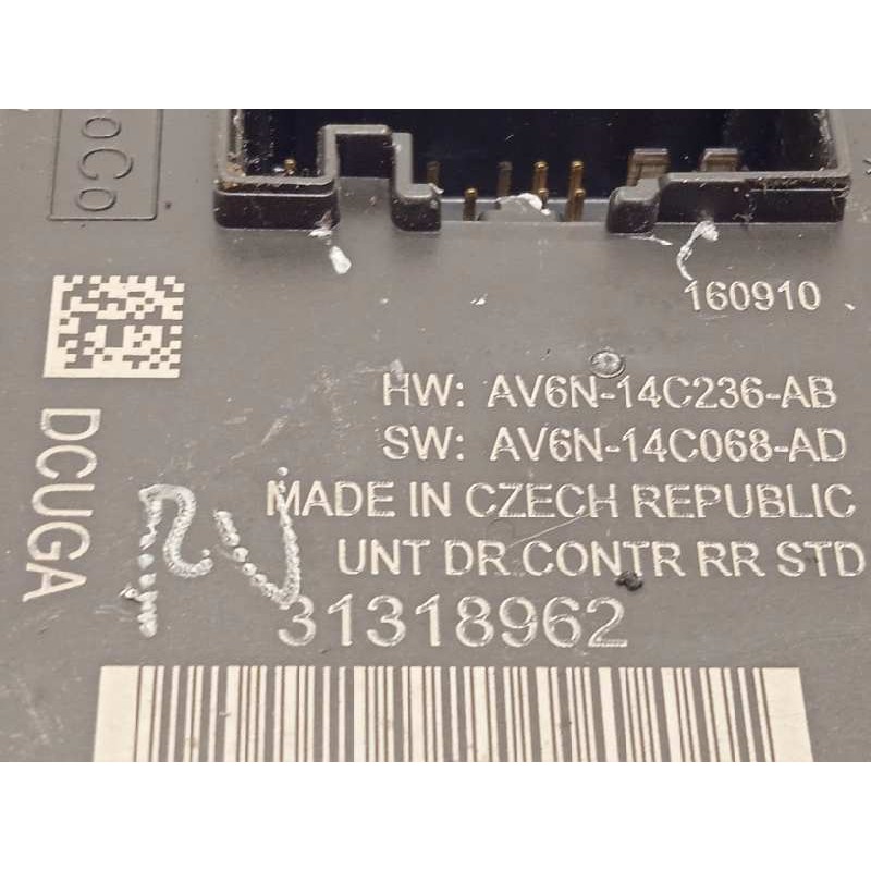 Recambio de modulo confort para volvo v60 kombi 2.0 diesel cat referencia OEM IAM 31318962  