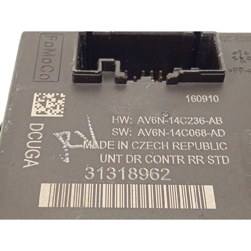 Recambio de modulo confort para volvo v60 kombi 2.0 diesel cat referencia OEM IAM 31318962  