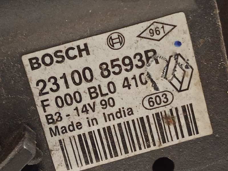 Recambio de alternador para renault captur 1.3 tce referencia OEM IAM 231008593R  