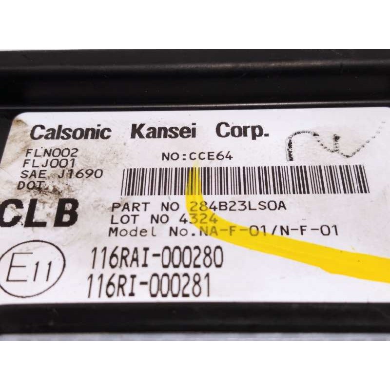 Recambio de modulo electronico para nissan nv 200 (m20) 1.5 dci cat referencia OEM IAM 284B23LS0A  116RAI000280