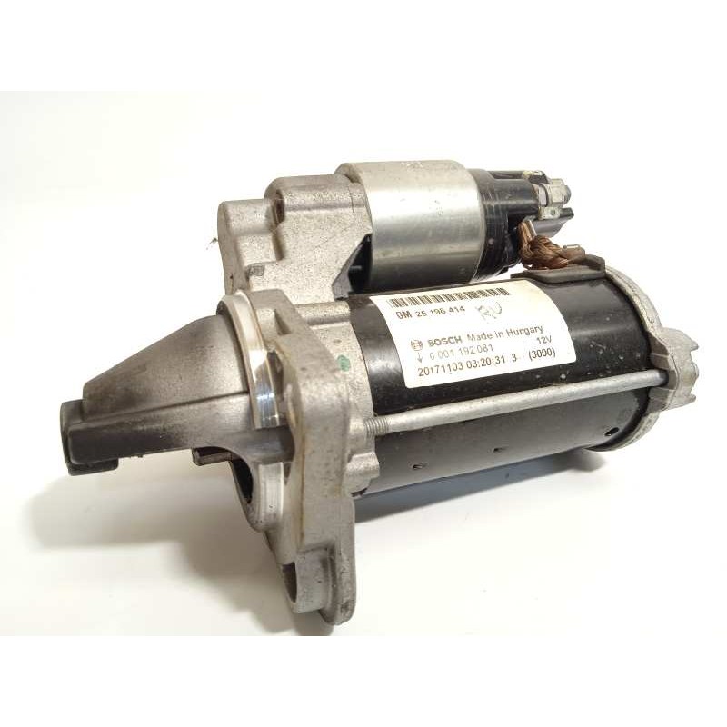 Recambio de motor arranque para opel corsa e 1.4 referencia OEM IAM 25198414  0001192081