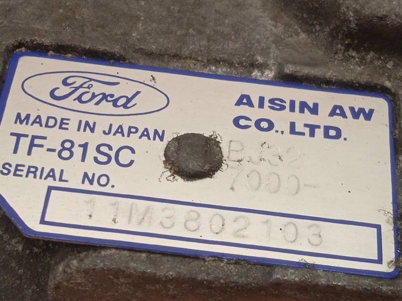 Recambio de caja cambios para land rover evoque 2.2 td4 cat referencia OEM IAM BJ327000BA LR024711 TF81SC