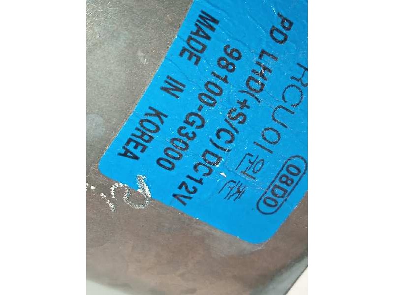 Recambio de motor limpia delantero para hyundai i30 (pd) 1.0 tgdi cat referencia OEM IAM 98100G3000  