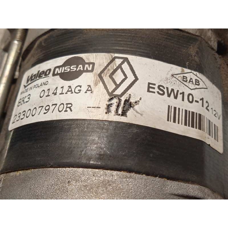 Recambio de motor arranque para renault captur 1.3 tce referencia OEM IAM 233007970R  ESW1012
