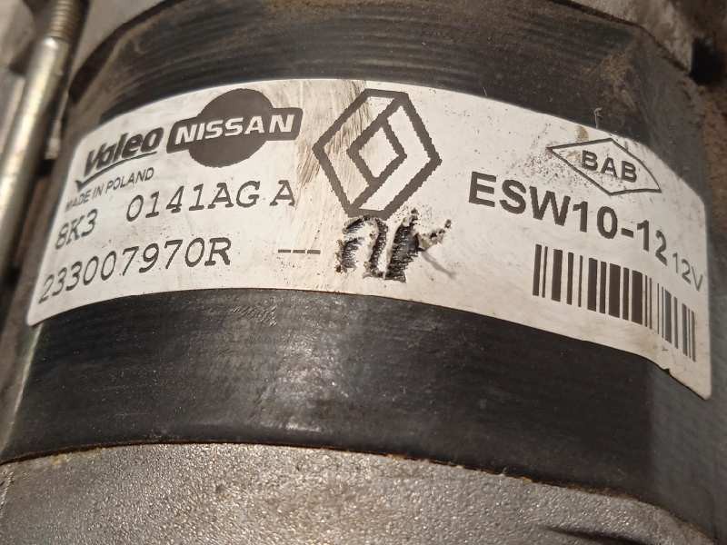 Recambio de motor arranque para renault captur 1.3 tce referencia OEM IAM 233007970R  ESW1012