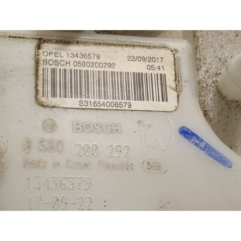Recambio de bomba combustible para opel corsa e 1.4 referencia OEM IAM 13436579  0580200292