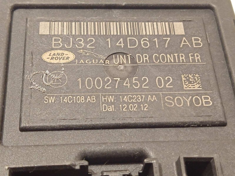 Recambio de centralita confort para land rover evoque 2.2 td4 cat referencia OEM IAM BJ3214D617AB  LR028517