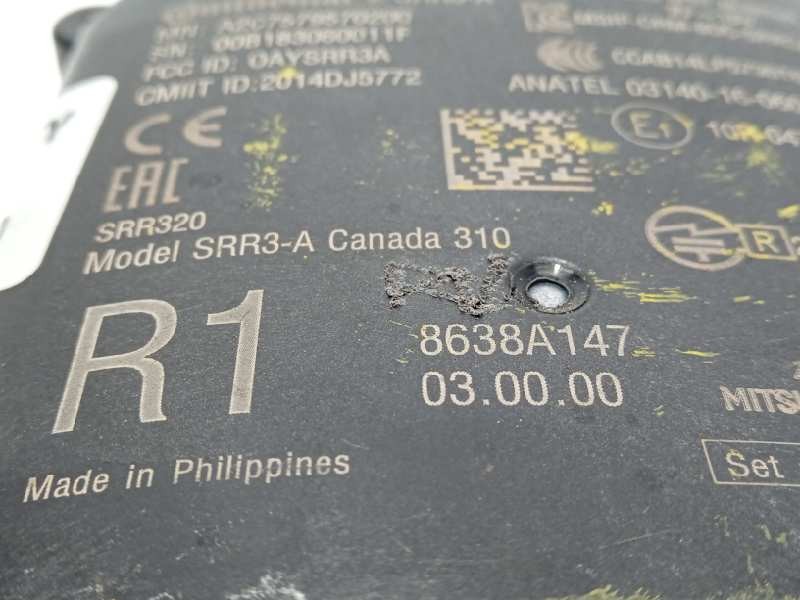 Recambio de modulo electronico para mitsubishi outlander (gf0) phev kaiteki 4wd referencia OEM IAM 8638A147  