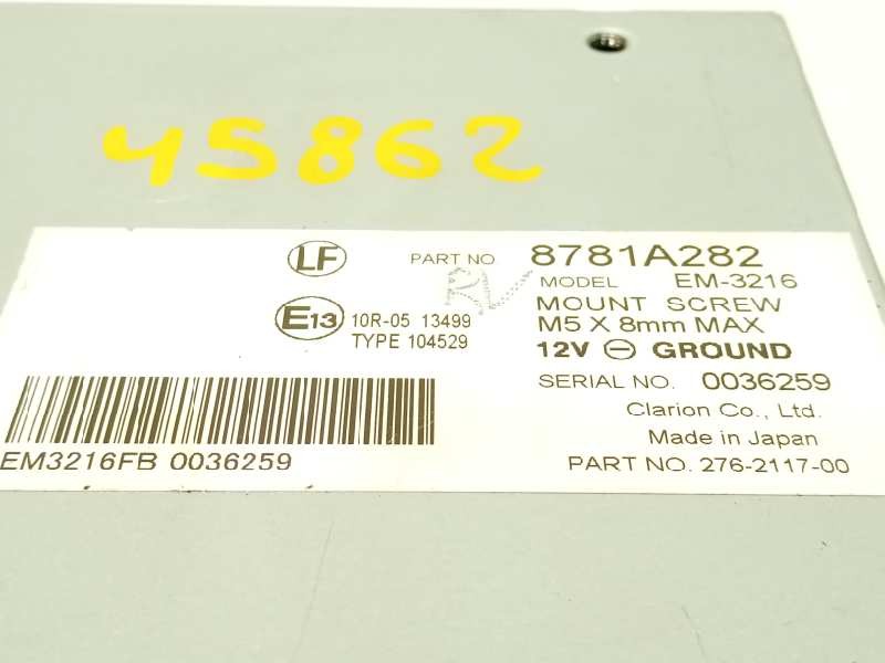 Recambio de modulo electronico para mitsubishi outlander (gf0) phev kaiteki 4wd referencia OEM IAM 8781A282  