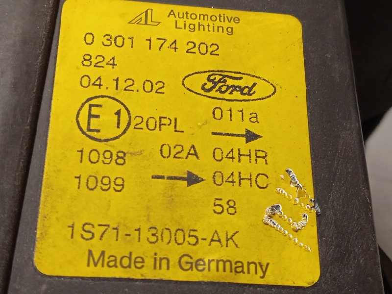 Recambio de faro derecho para ford mondeo berlina (ge) trend referencia OEM IAM 1S7113005AK  0301174202