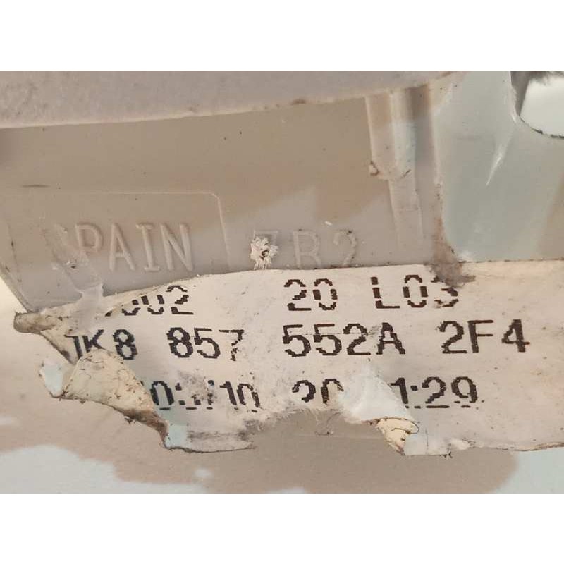 Recambio de parasol derecho para volkswagen scirocco (137) 1.4 16v tsi referencia OEM IAM 1K8857552A  1K8857552A2F4