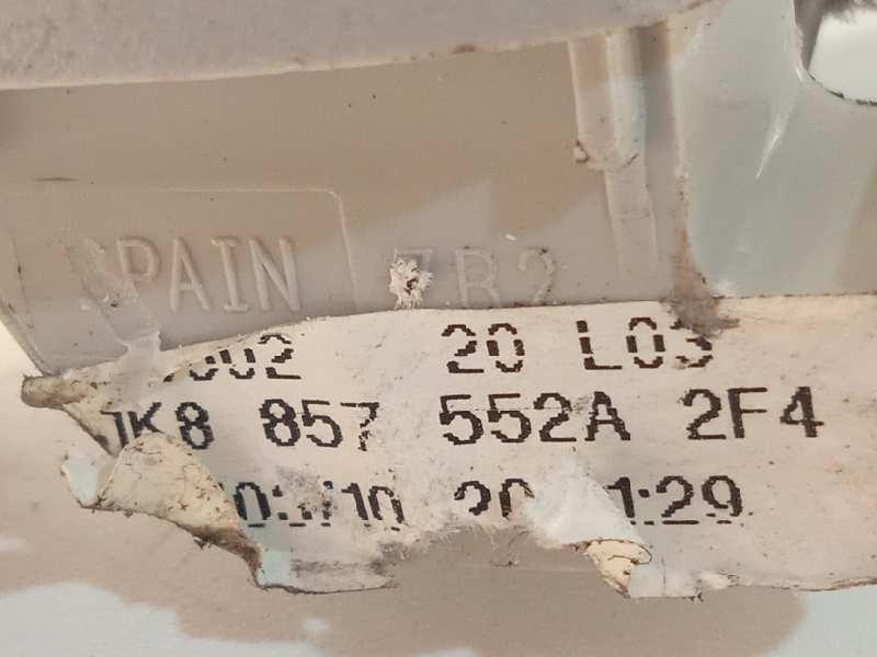 Recambio de parasol derecho para volkswagen scirocco (137) 1.4 16v tsi referencia OEM IAM 1K8857552A  1K8857552A2F4