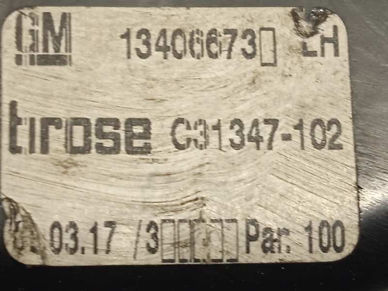 Recambio de elevalunas delantero izquierdo para opel astra k lim. 5türig 1.6 cdti dpf referencia OEM IAM 13406673  