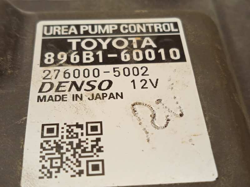 Recambio de modulo electronico para toyota land cruiser (j15) 2.8 cat referencia OEM IAM 896B160010  2760005002