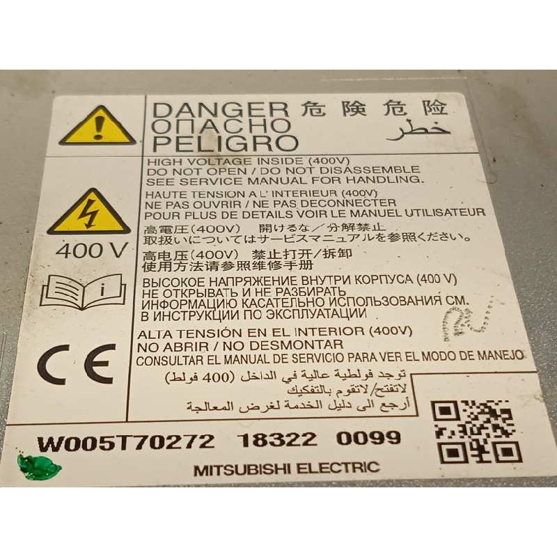 Recambio de convertidor potencia para mitsubishi outlander (gf0) phev kaiteki 4wd referencia OEM IAM W005T70272  9481A151