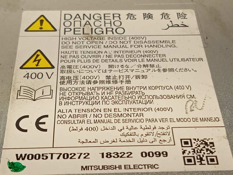 Recambio de convertidor potencia para mitsubishi outlander (gf0) phev kaiteki 4wd referencia OEM IAM W005T70272  9481A151