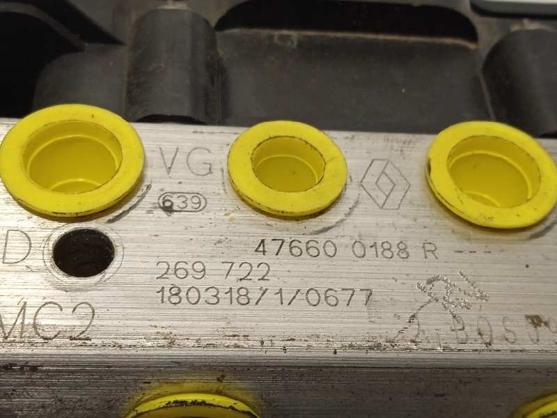 Recambio de abs para dacia sandero stepway referencia OEM IAM 476600188R 0265956527 269722