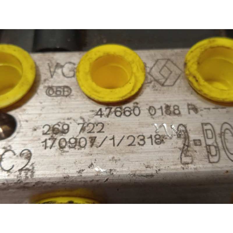 Recambio de abs para renault captur 1.5 dci diesel fap referencia OEM IAM 476600188R 0265956527 269722