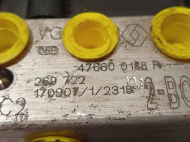 Recambio de abs para renault captur 1.5 dci diesel fap referencia OEM IAM 476600188R 0265956527 269722