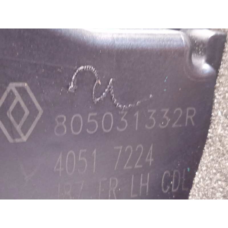 Recambio de cerradura puerta delantera izquierda para renault captur 1.5 dci diesel fap referencia OEM IAM 805031332R  