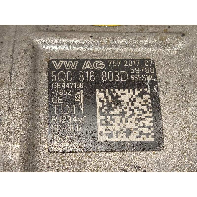Recambio de compresor aire acondicionado para seat ibiza (kj1) 1.0 tsi referencia OEM IAM 5Q0816803D  4471507852