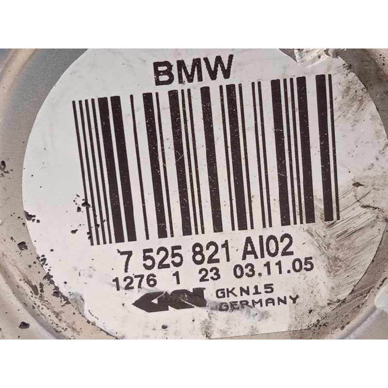 Recambio de transmision trasera izquierda para bmw serie 3 berlina (e90) 318i referencia OEM IAM 7525821 7525821AI04 33217553561