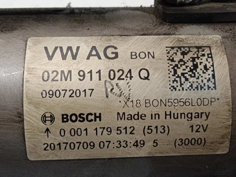 Recambio de motor arranque para seat ibiza (kj1) 1.0 tsi referencia OEM IAM 02M911024Q  0001179512