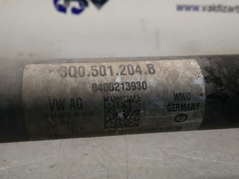 Recambio de transmision trasera derecha para volkswagen tiguan 2.0 tdi referencia OEM IAM 3Q0501204B  