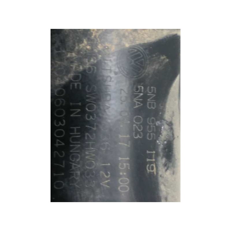 Recambio de motor limpia delantero para volkswagen tiguan 2.0 tdi referencia OEM IAM 5NB955119  