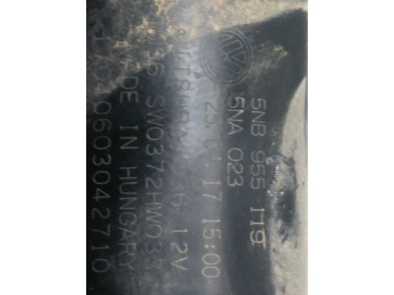 Recambio de motor limpia delantero para volkswagen tiguan 2.0 tdi referencia OEM IAM 5NB955119  