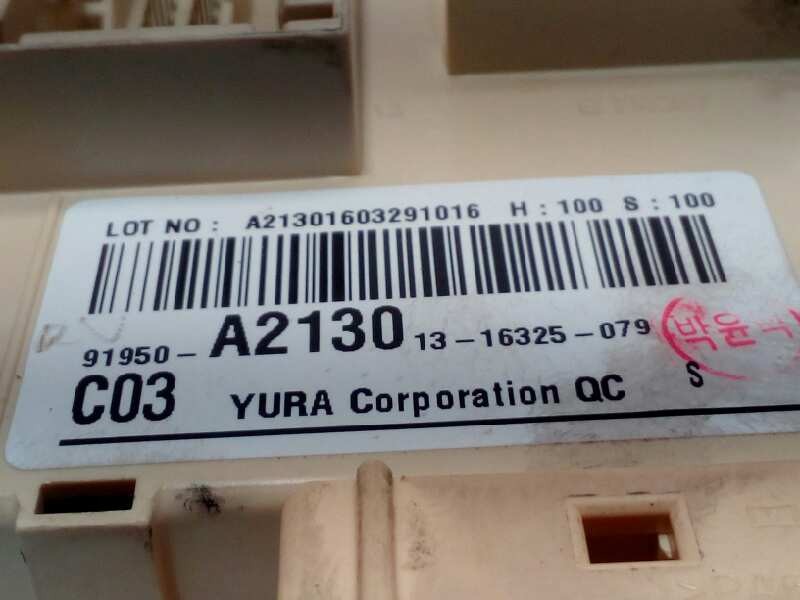 Recambio de caja reles / fusibles para kia cee´d 1.6 crdi cat referencia OEM IAM 91950A2130  