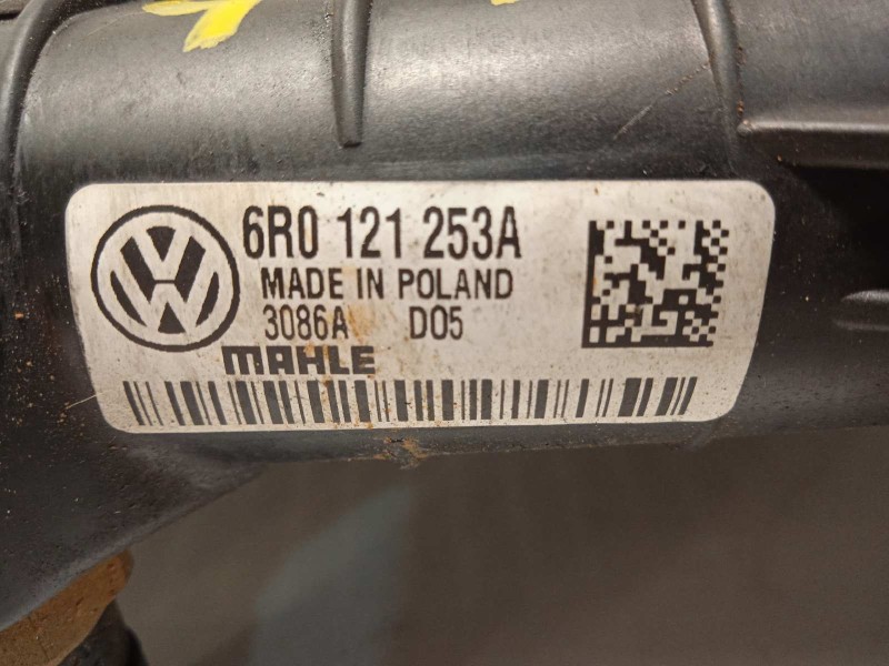 Recambio de radiador agua para seat ibiza (6p1) style referencia OEM IAM 6R0121253A  