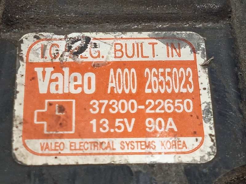 Recambio de alternador para hyundai coupe (gk) 1.6 fx referencia OEM IAM 3730022650  A0002655023