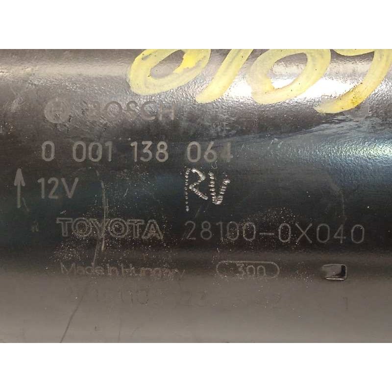 Recambio de motor arranque para toyota avensis touring sports advance referencia OEM IAM 281000X040  0001138064