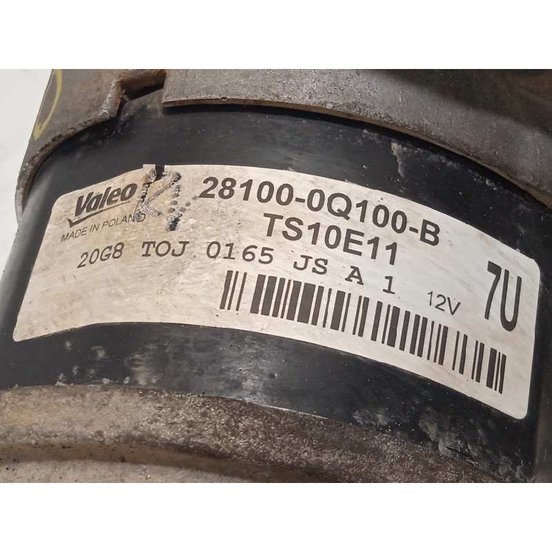 Recambio de motor arranque para toyota aygo 1.0 cat referencia OEM IAM 281000Q100  