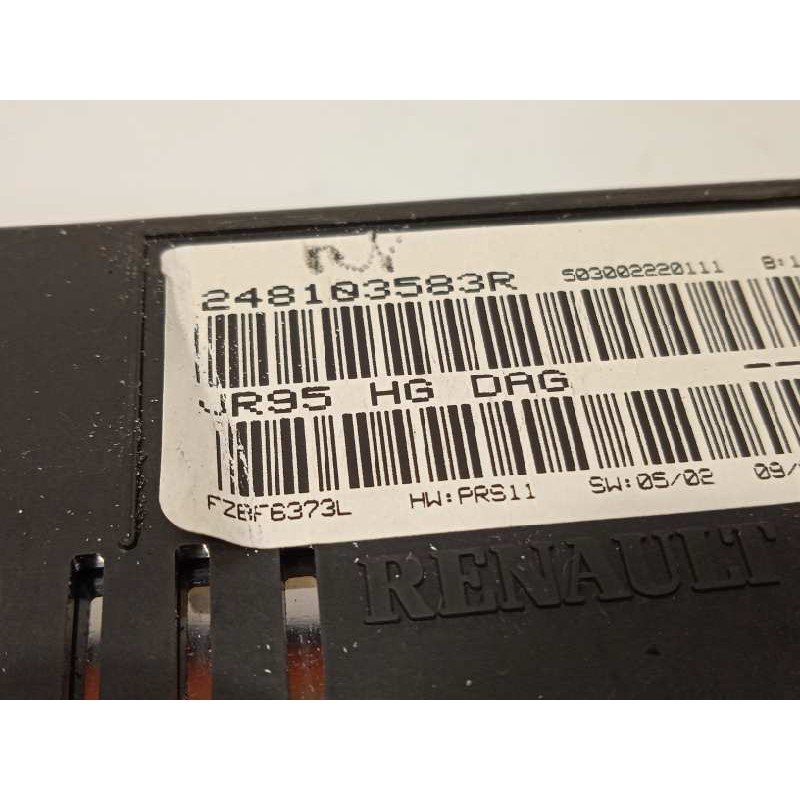 Recambio de cuadro instrumentos para renault scenic iii 1.5 dci diesel fap referencia OEM IAM 248103583R  