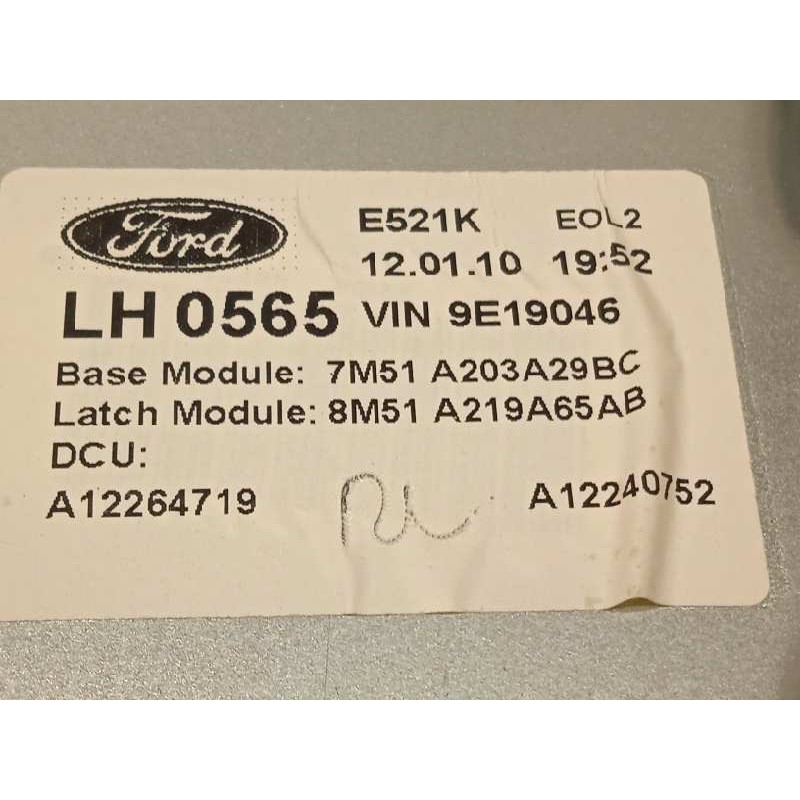 Recambio de elevalunas delantero izquierdo para ford focus turnier (cb4) trend referencia OEM IAM 8M51A219A65AB  7M51A203A29BC