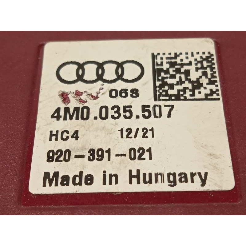 Recambio de antena para seat ibiza (kj1) fr referencia OEM IAM 4M0035507  