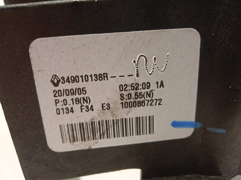 Recambio de palanca cambio para renault clio v 1.0 tce referencia OEM IAM 349010138R  