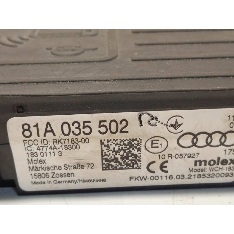 Recambio de modulo electronico para seat ibiza (kj1) fr referencia OEM IAM 81A035502  