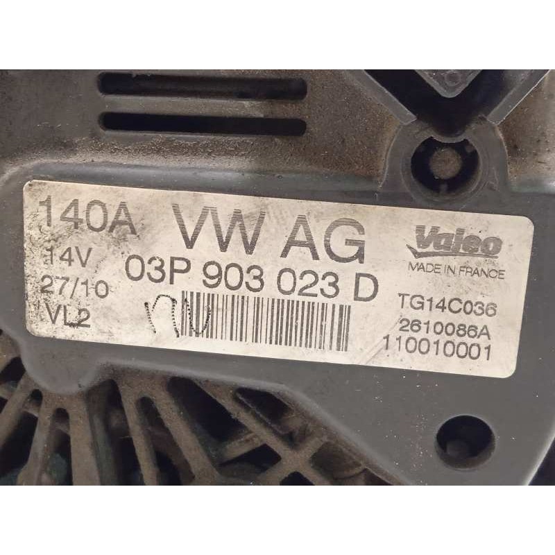 Recambio de alternador para volkswagen polo (6r1) 1.2 tdi referencia OEM IAM 03P903023D  TG14C036