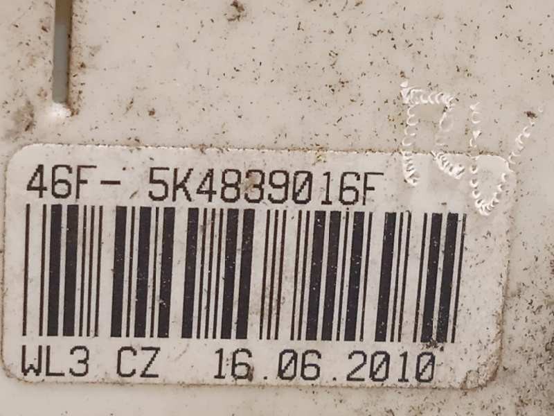 Recambio de cerradura puerta trasera derecha para volkswagen polo (6r1) 1.2 tdi referencia OEM IAM 5K4839016F  