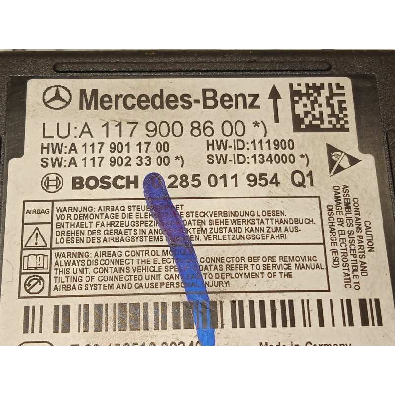 Recambio de kit airbag para infiniti q30 1.6 premium referencia OEM IAM 682005DF0A  