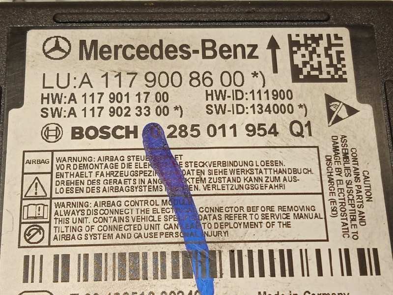 Recambio de kit airbag para infiniti q30 1.6 premium referencia OEM IAM 682005DF0A  