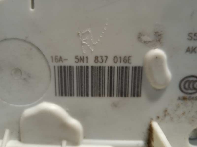 Recambio de cerradura puerta delantera derecha para volkswagen scirocco (138) r-line bmt referencia OEM IAM 5N1837016E  