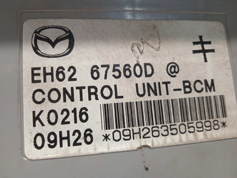 Recambio de modulo electronico para mazda cx-7 (er) 2.2 turbodiesel cat referencia OEM IAM EH6267560D  