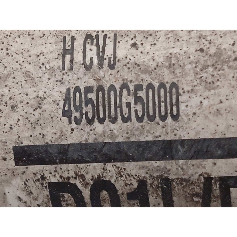 Recambio de transmision delantera izquierda para kia niro drive referencia OEM IAM 49500G5000  